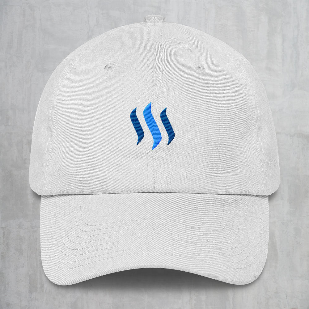 Just bought a new Steemit Cap Black and White