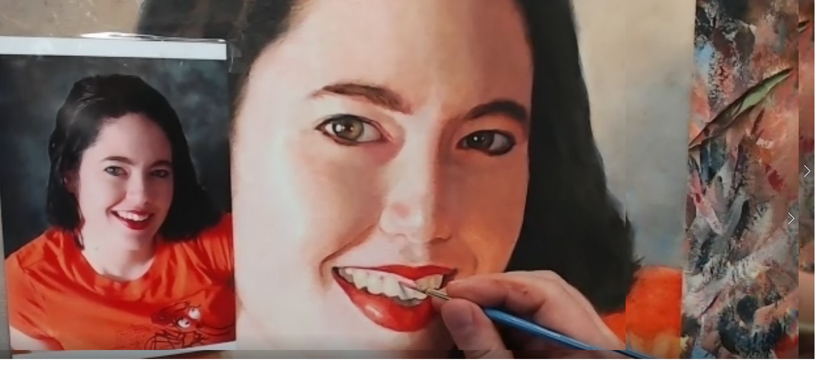 How To Paint Teeth Realistically In An Acrylic Portrait Realistic 