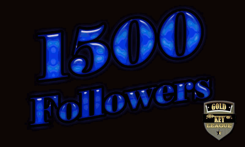1500 Followers 