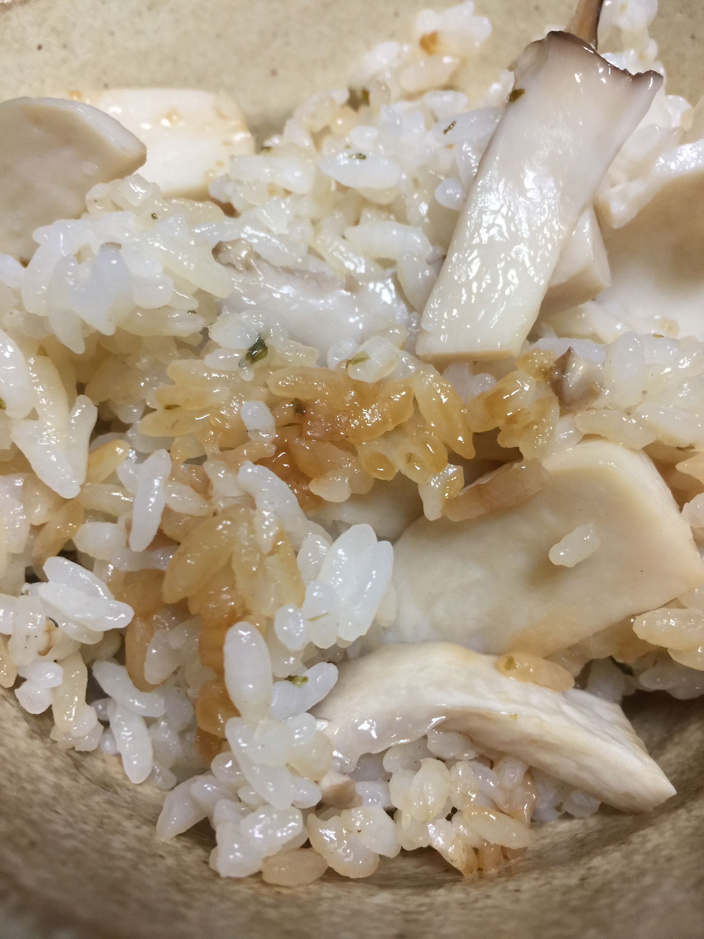 なんちゃってマツタケご飯 Steemit