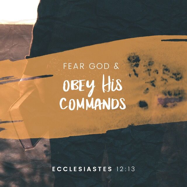 fear god ecclesiastes
