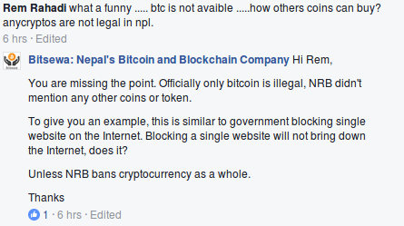 is bitcoin legal in nepal