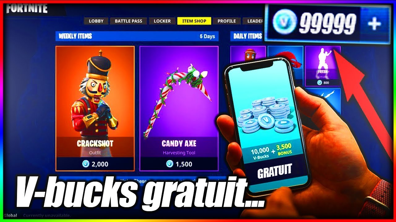 Comment Avoir Des V-Bucks Gratuitement et Facilement sur ... - 1280 x 720 png 1265kB