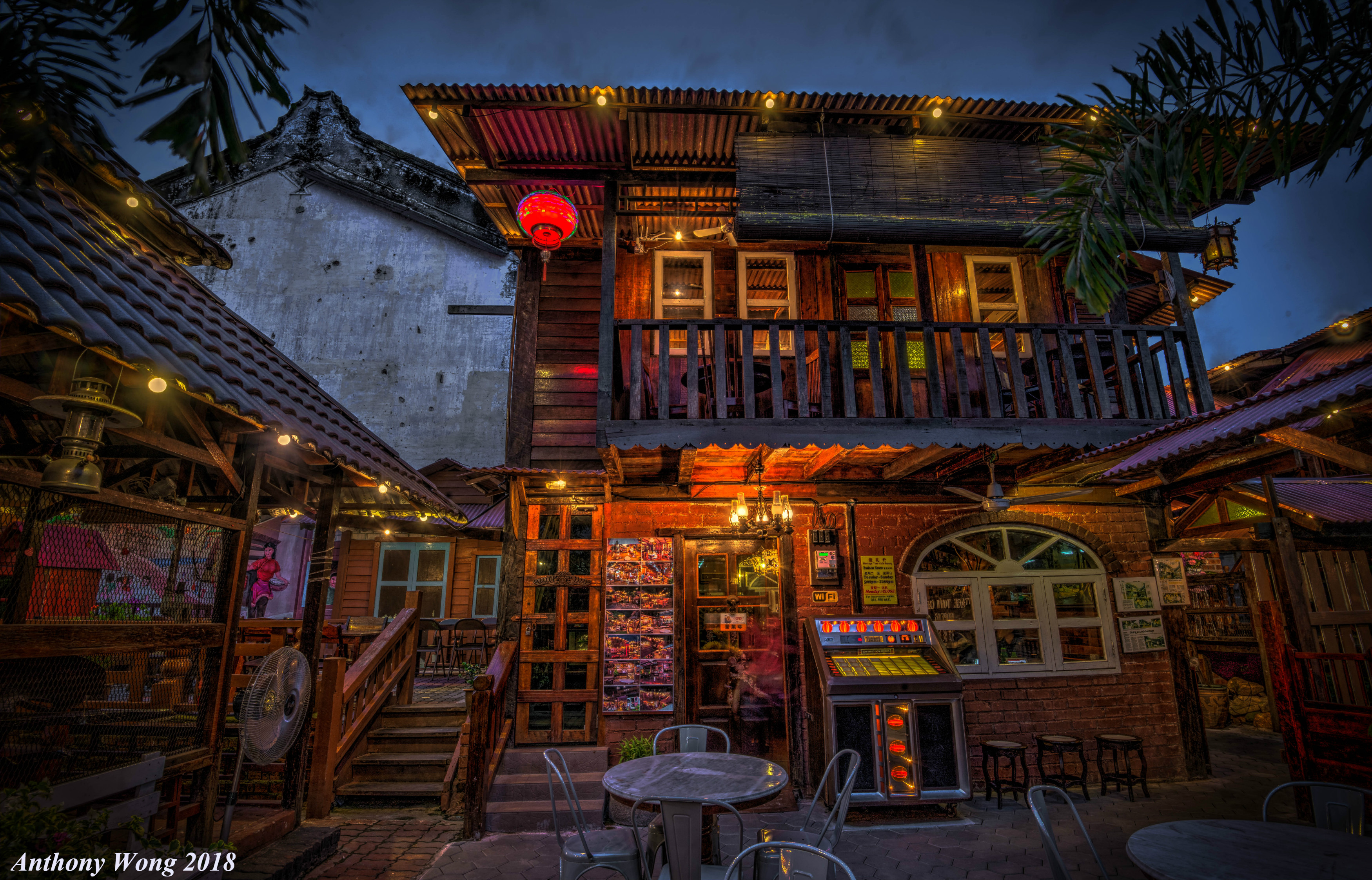 Antique Cafe At Gopeng Night Photography Steemit