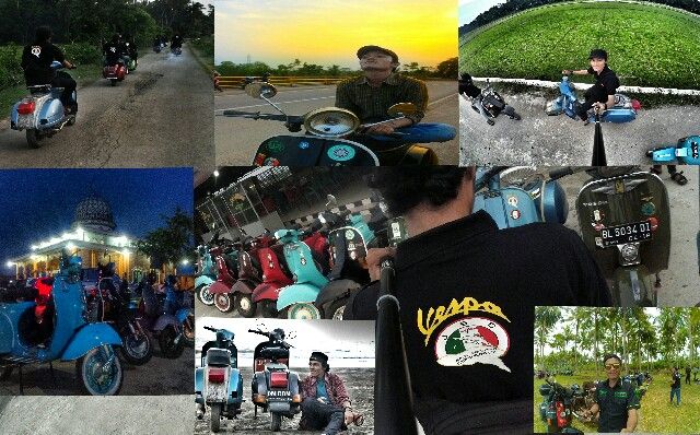 Vespa Komunitas Vespa Dan Scooterist Nya Vespa Juga Menjadi Alat