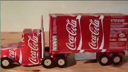Cara Membuat Vespa Dari Kaleng  Coca Cola