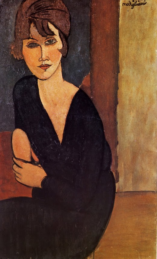 [Clio Team] 1916  Modigliani  Madame Reynouard  81x50 cm  ParisCollection ParticuliКre.jpg