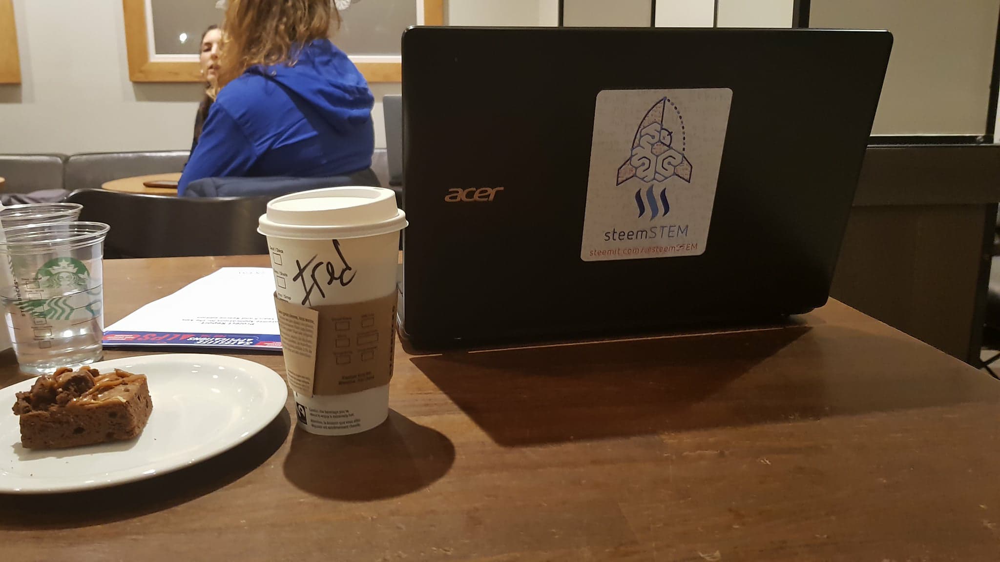 Starbucks Steemit coffee work.jpg