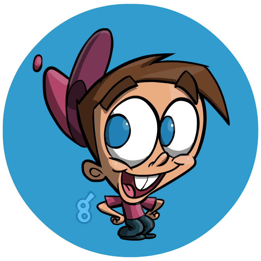 Timmy Turner Drawing.