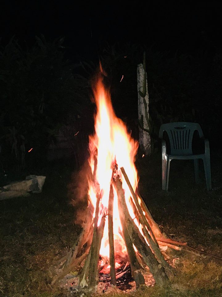 Making Fire Place At Tourist Corner Steemit