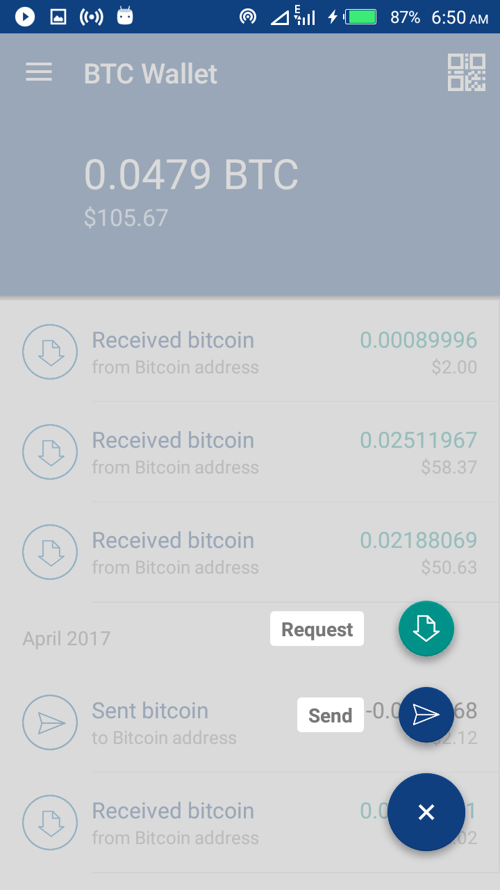 coinbase receive bitocin fee