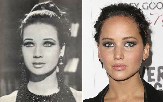 Egyptian Actress Zubaida Tharwat (1940-2016) Same Looks Like Jennifer Lawrence.jpg