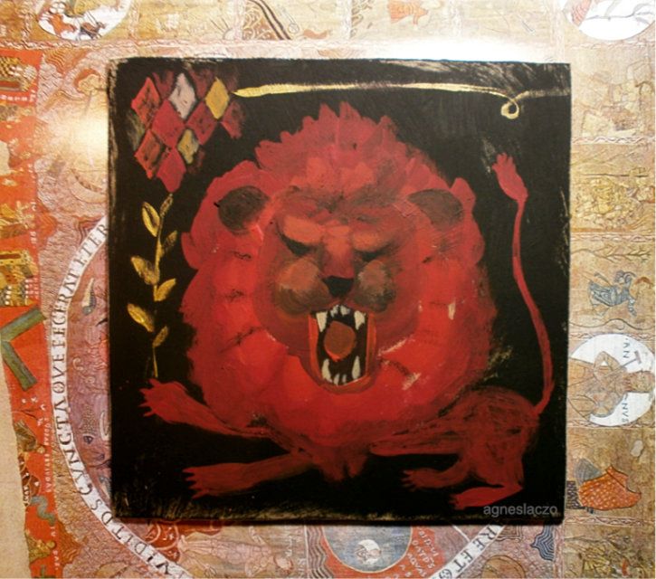 voros oroszlan art painting history red lion agnes laczo.jpg