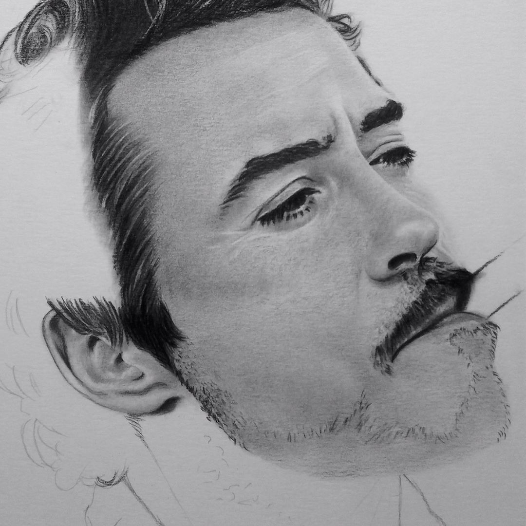 Robert Downey Jr. Drawing | Sketching | Karakalem by Hediyelik Karakalem on  Dribbble