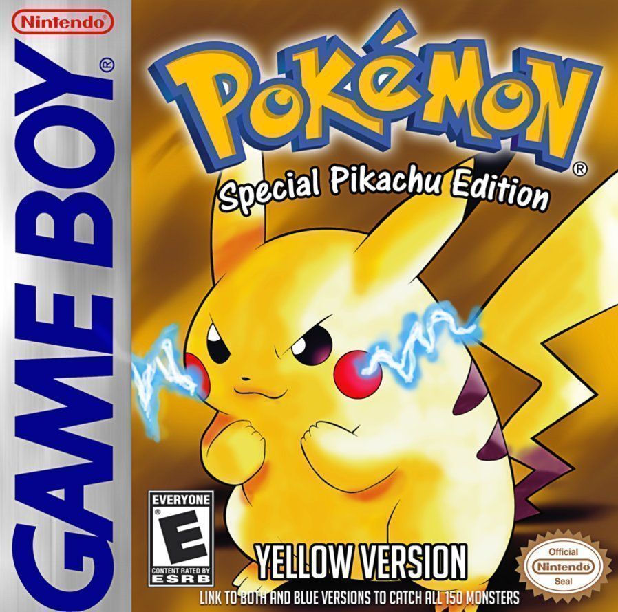 Pokemon Yellow Box Art Remake by TomDoy on Newgrounds