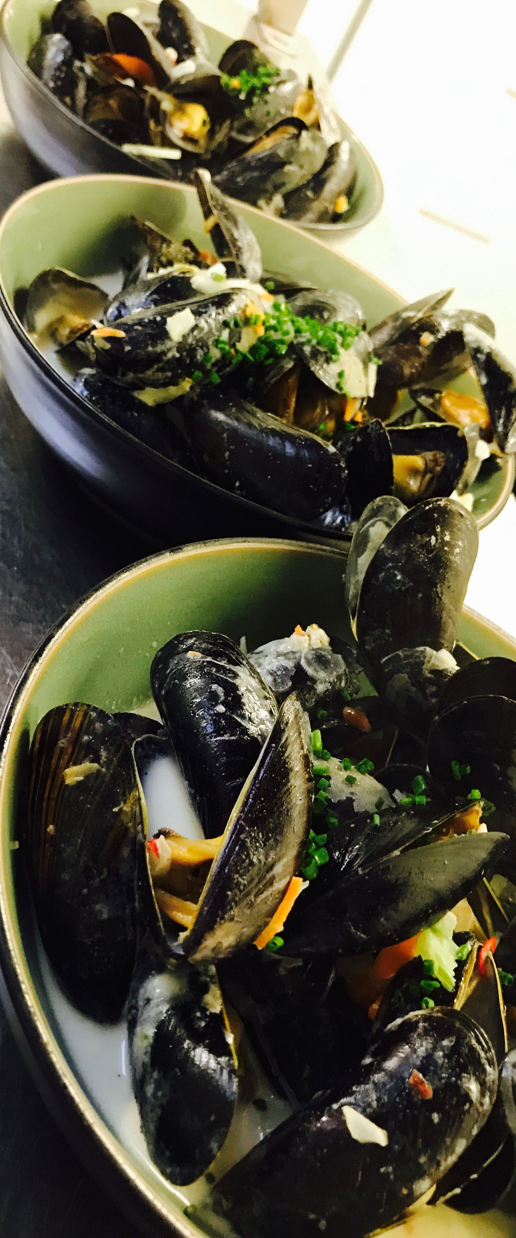 Charcoal oven roasted mussels. — Steemit