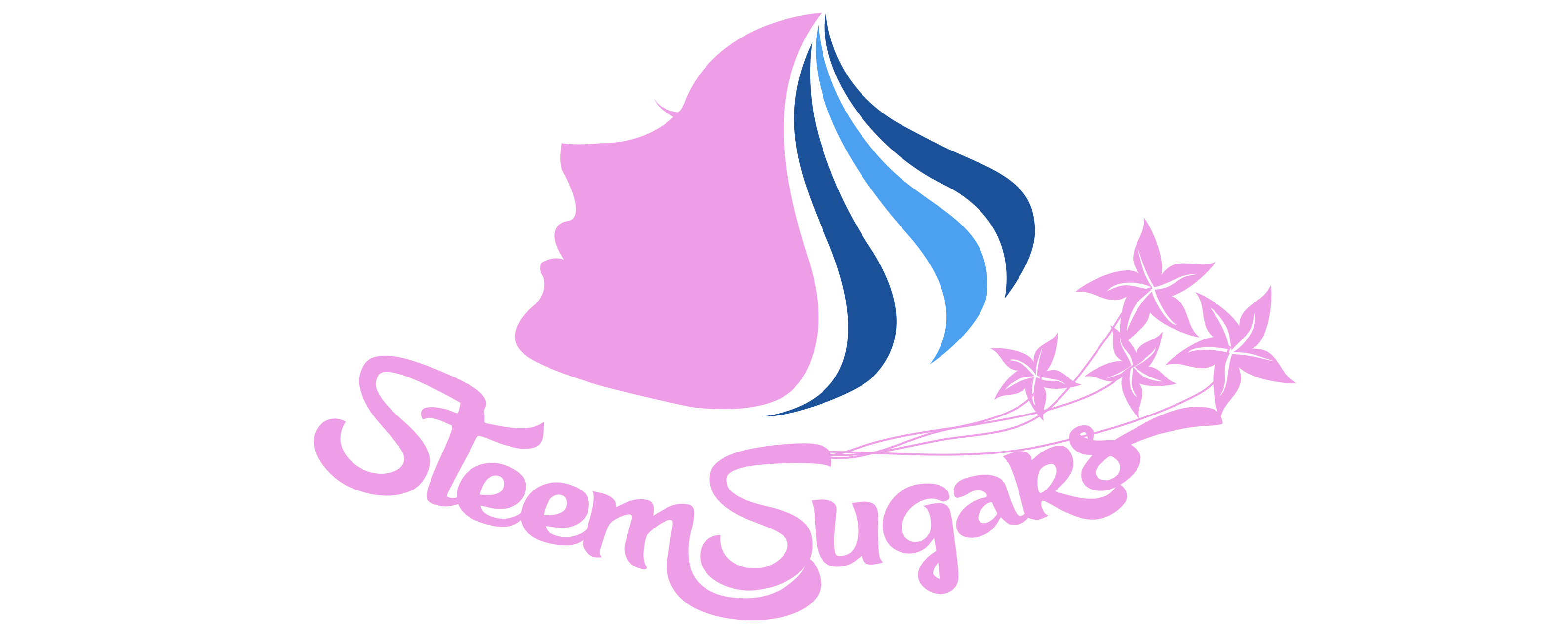 Steemsugars logo pink flowers.png