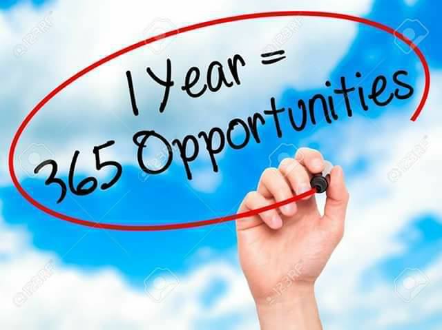 1 Year Is Equal To 365 Opportunities Steemit