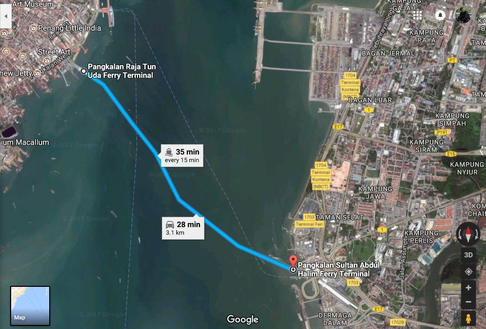 Butterworth Georgetown Routes And The Surrounding Nature Steemit