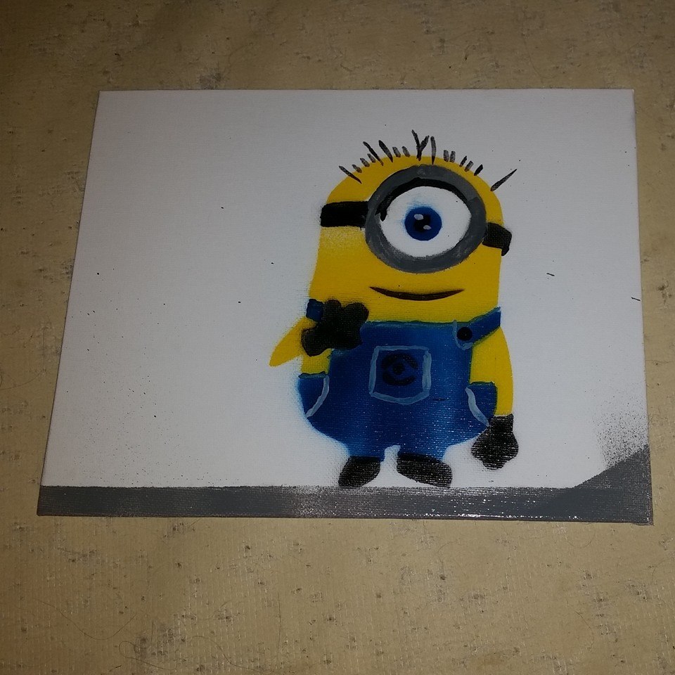 Minions . Fairy-tale characters. Drawings. Pictures. Drawings ideas for  kids. Easy and simple.