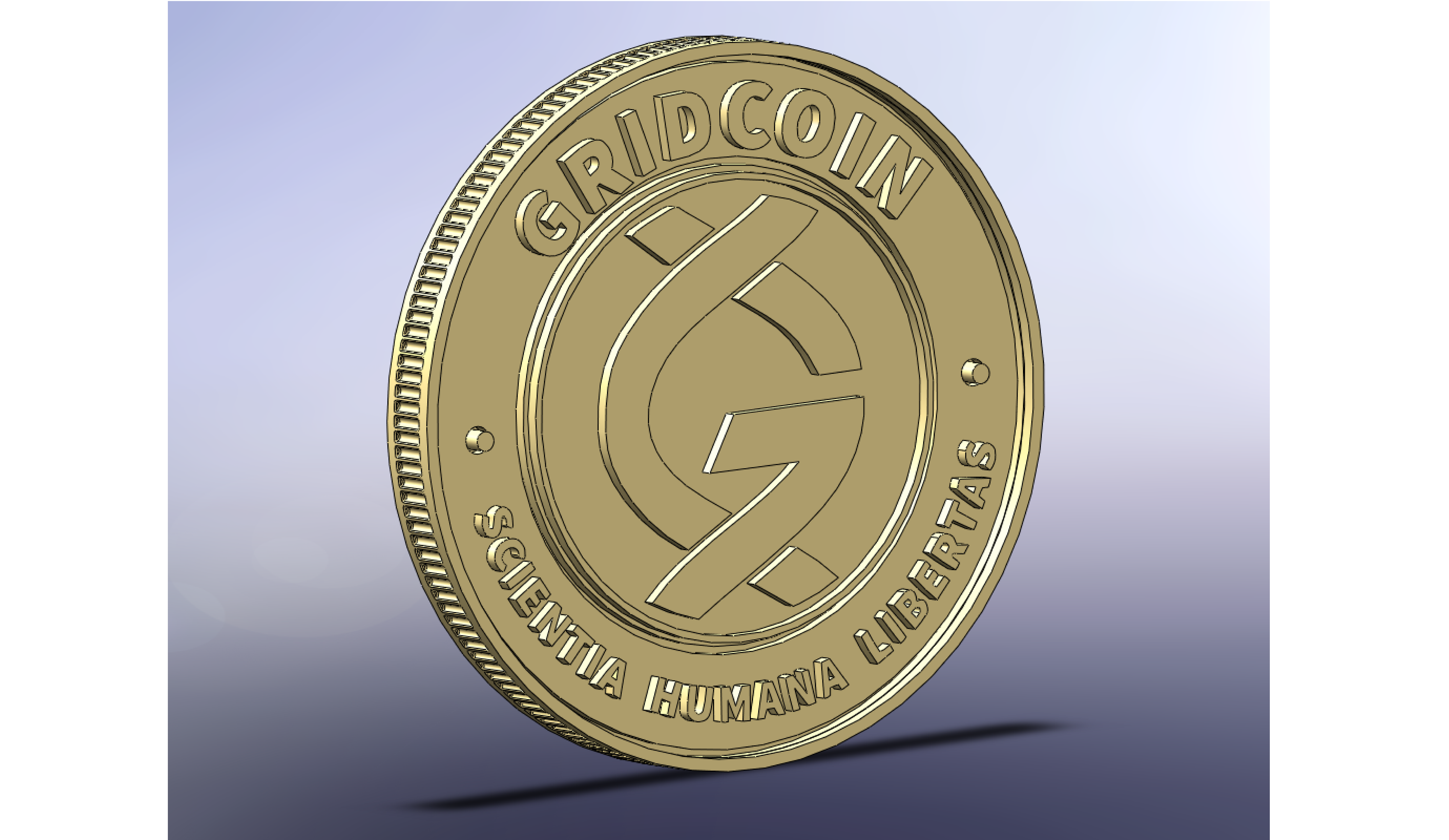 Gridcoin Millionth Block Commemorative Coin Steemit