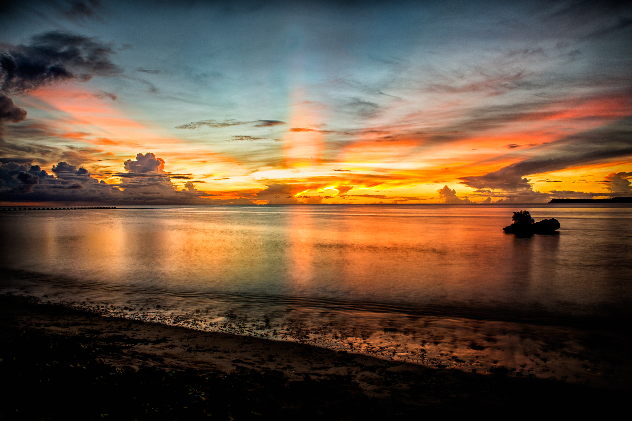 Guam sunrise and sunset. — Steemit
