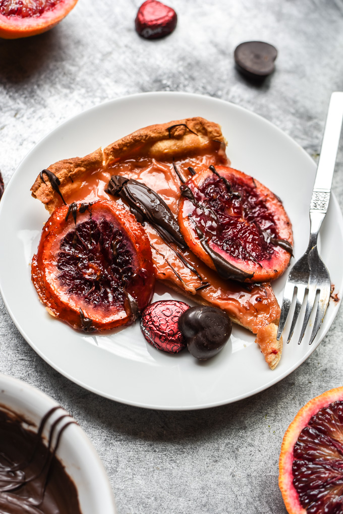 Easy Chocolate Drizzled Blood Orange Cream Tart (9).jpg