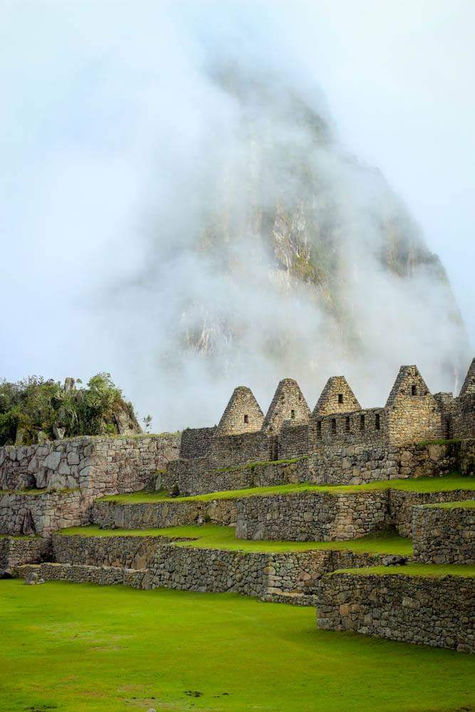 Exploring Machu Picchu while on adventure trek