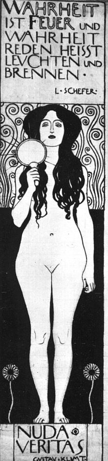 1898 Drawing for Two Emblems for Ver Sacrum (Nuda Veritas).jpg