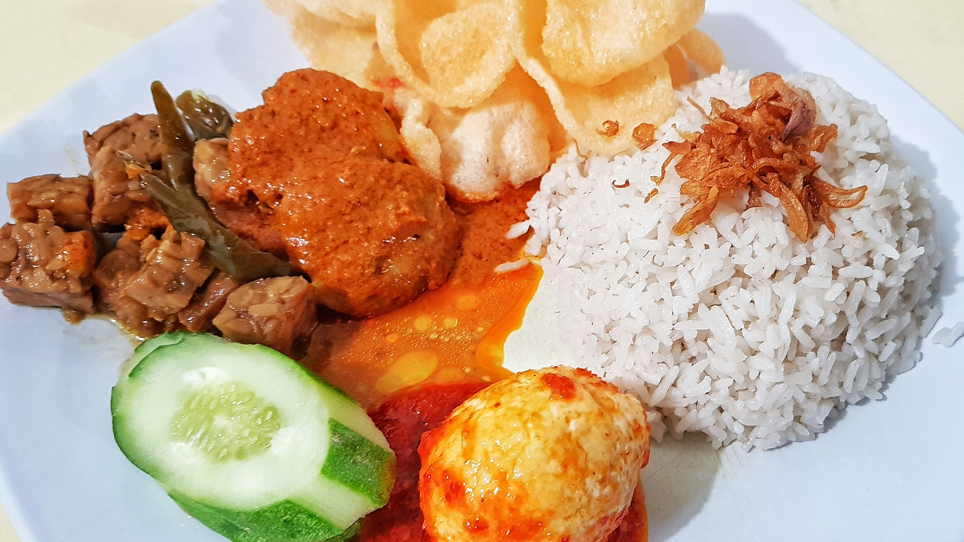 Download Gambar Nasi Uduk Dan Semur Jengkol Gambar Makanan