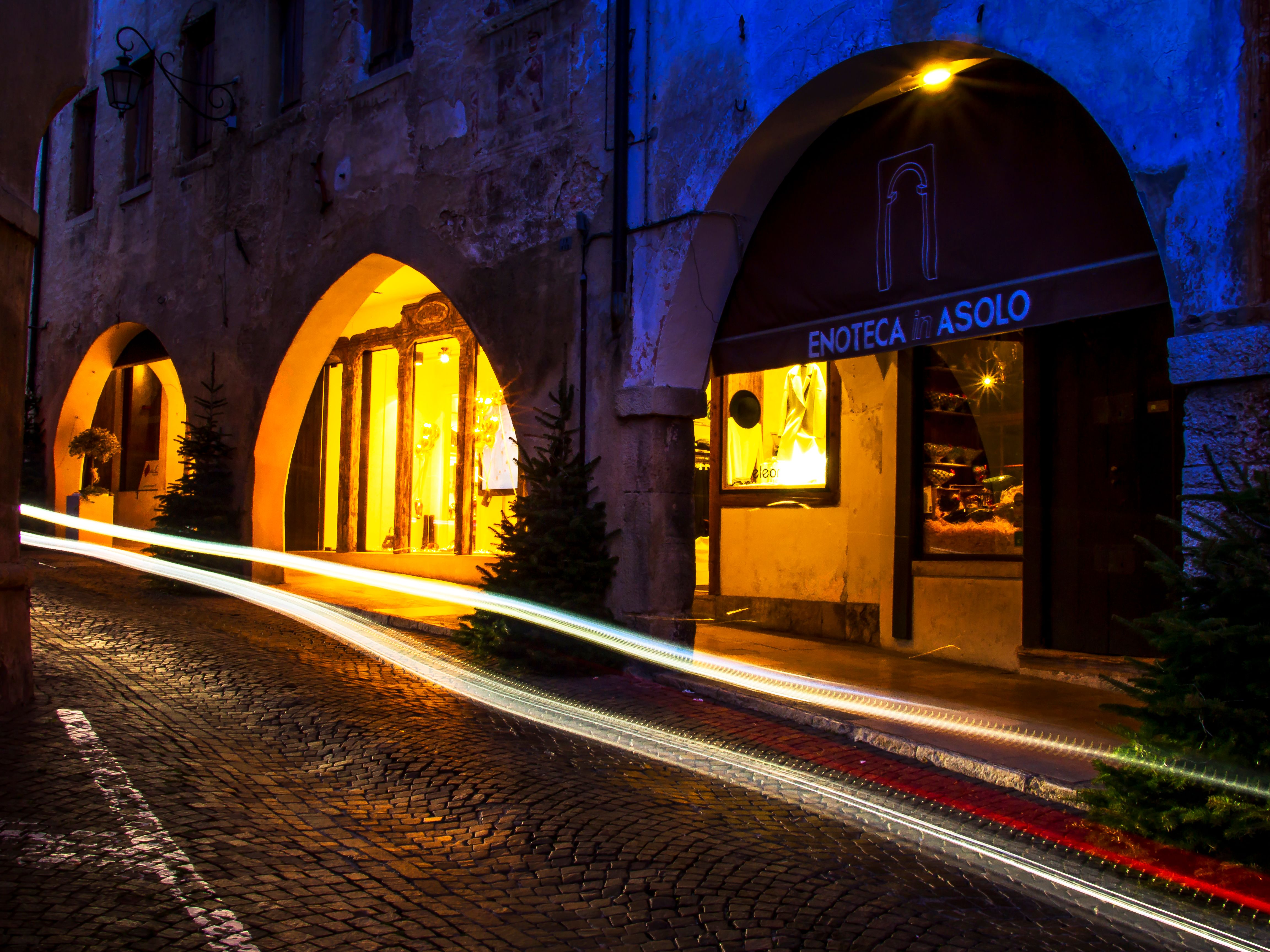 A photo using the long exposure in the city of Asolo Italy Steemit