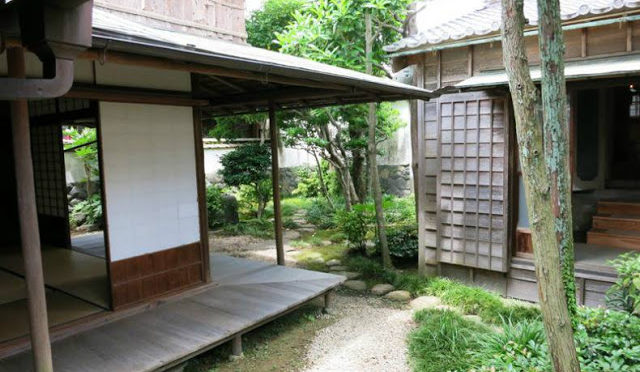 Casa De Madera Residente Japonesa Del Tatami Japonés Foto de
