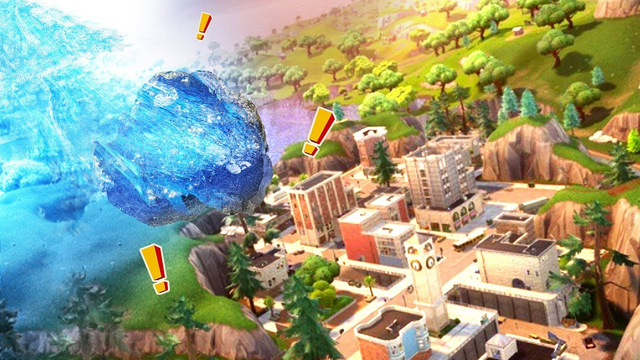 Fortnite Tilted Towers Asteroid Steemit - fortnite tilted towers asteroid