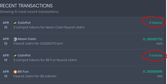 Update Moon Cash Site Has Moved Coinpot Tokens Have Started Steemit - 