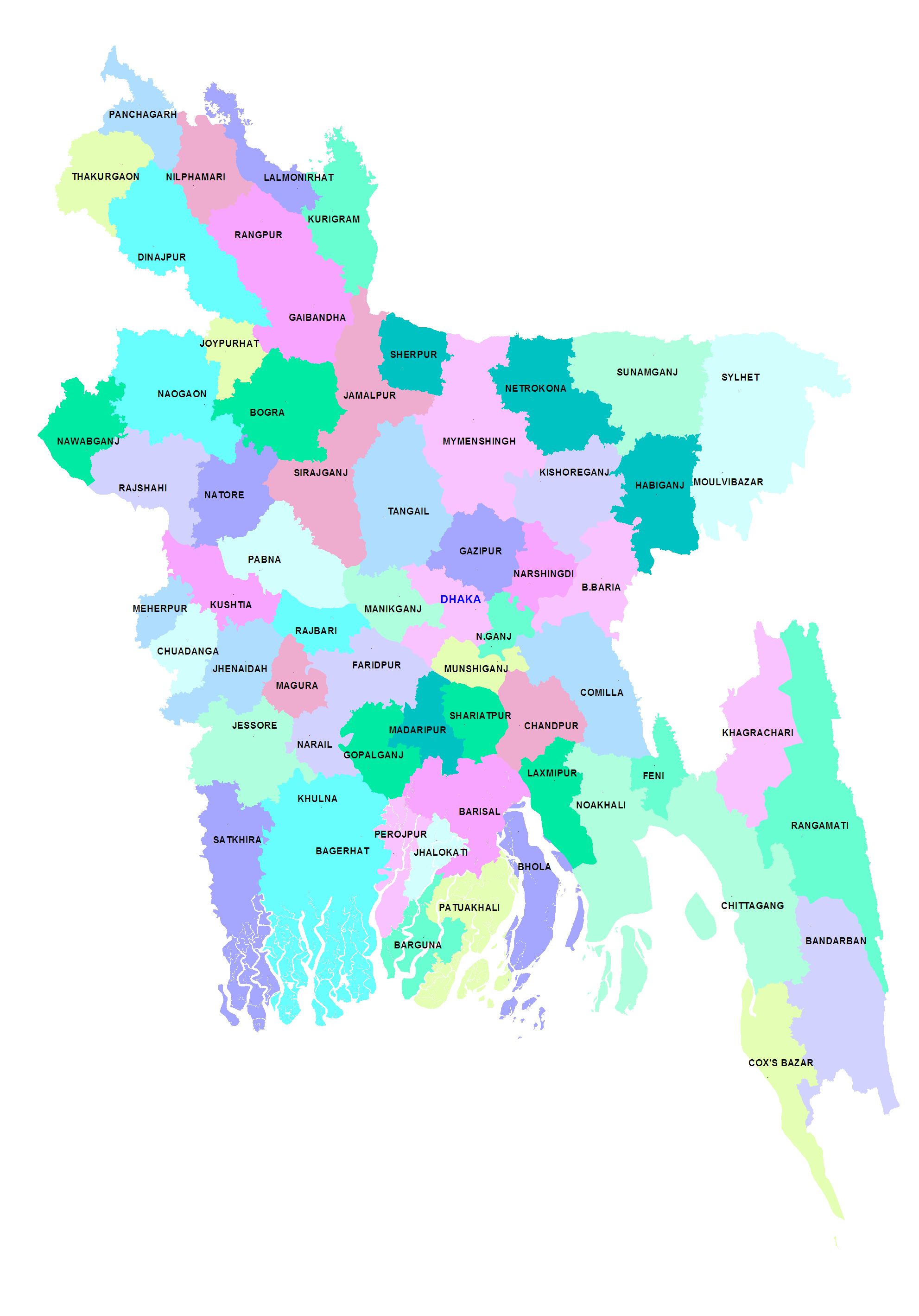 Bd map. Bangladesh Map. Bangladesh Haritasi. Bangladesh районная карта. Территориально-административное деление Бангладеш.