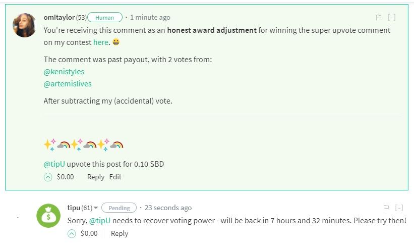 Image - Award to Karinxxl and TipU is sleeping response