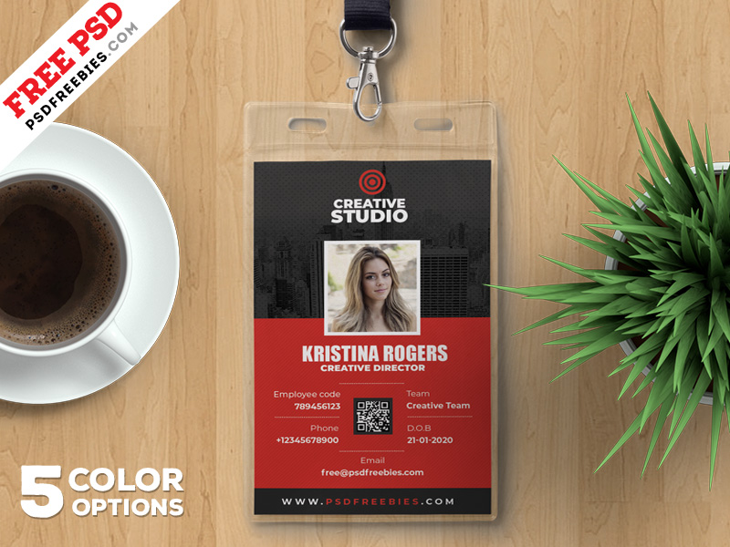 Free Identity Card Template from steemitimages.com