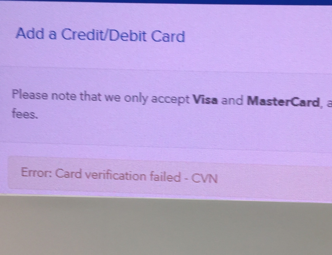 coinbase no longer accepts credit cards