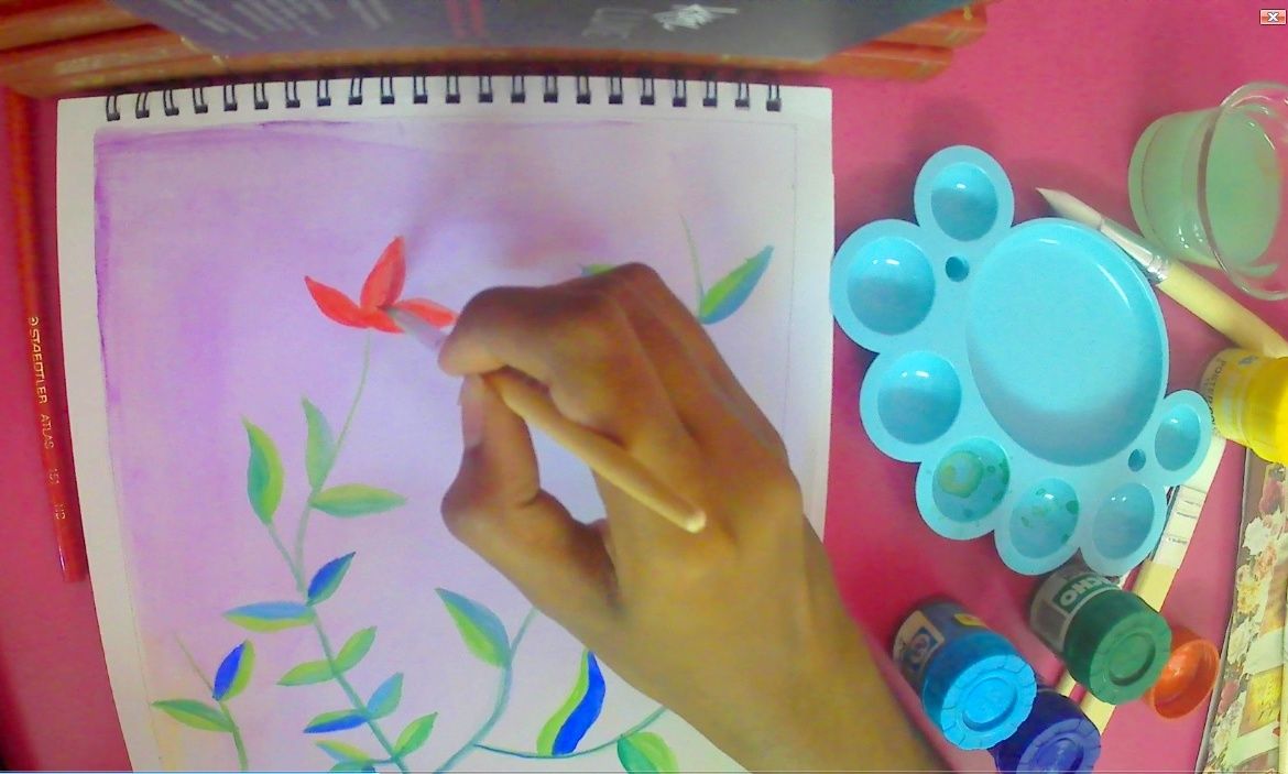 Poster colour paintings | Poster color painting, Cute paintings, Pencil colour  painting