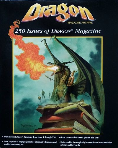 dragon magazine covers