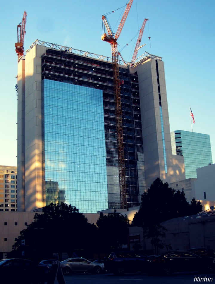 reflection San Diego California friday sky blue color challenge fitinfun.jpg