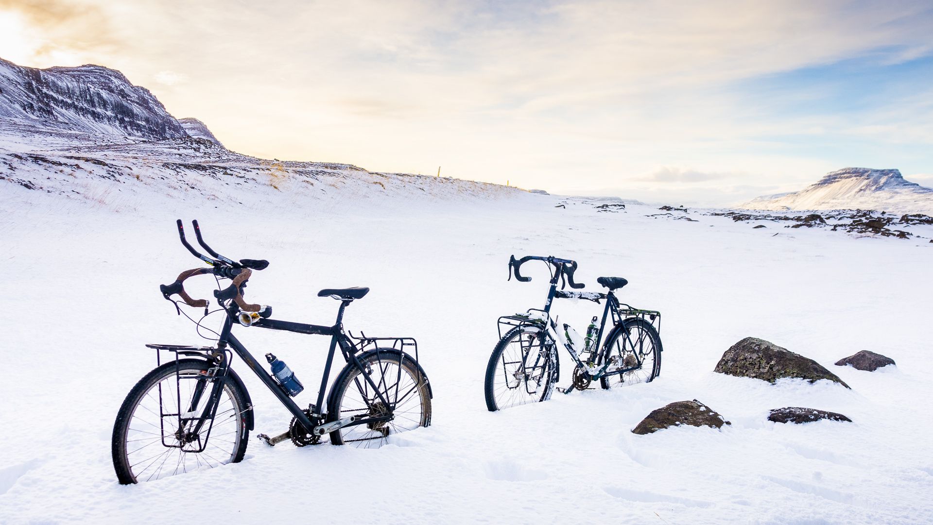 Biking in Iceland