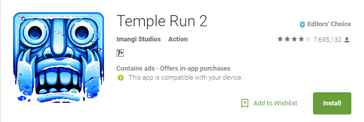 Temple Run 2 on the App Store  Temple run 2, Temple run game, Best android  games