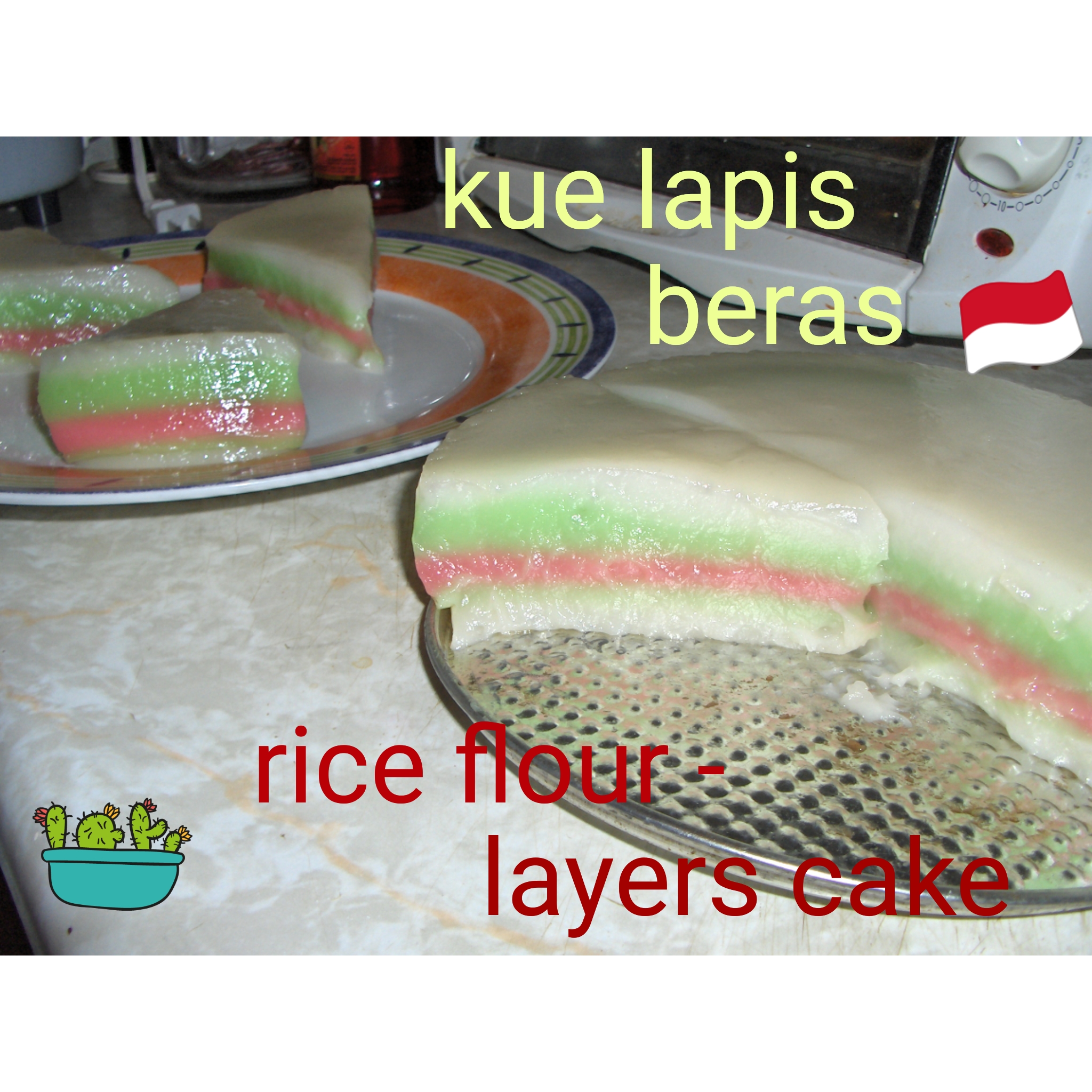 Gluten Free Vanilla Tapioca Cake (Easy Indonesian Bika Ambon)