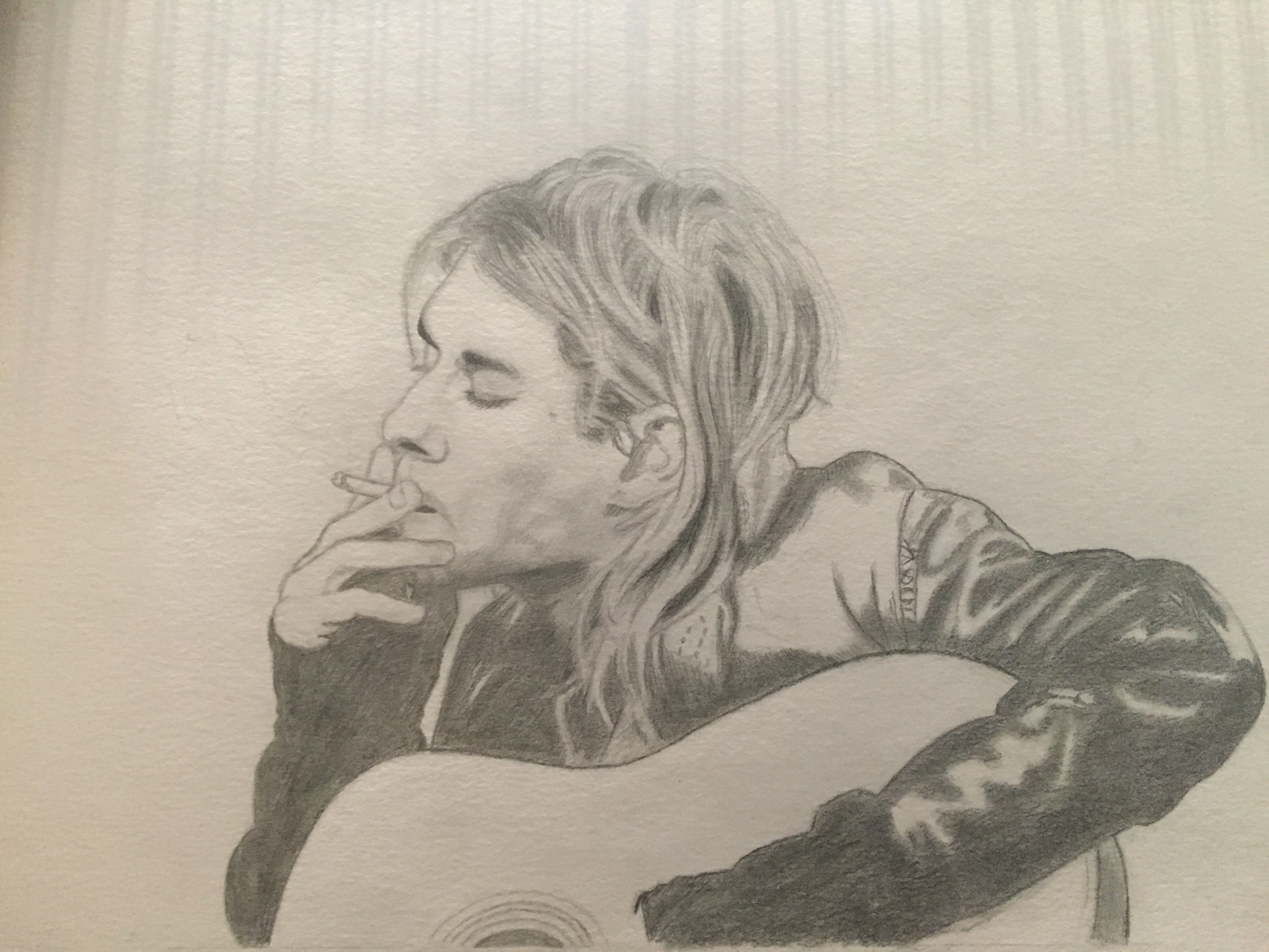How To Draw Kurt Cobain — Steemit