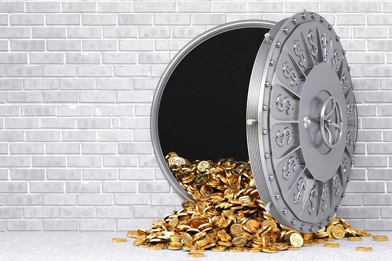 Coins-pile-outside-vault.jpg