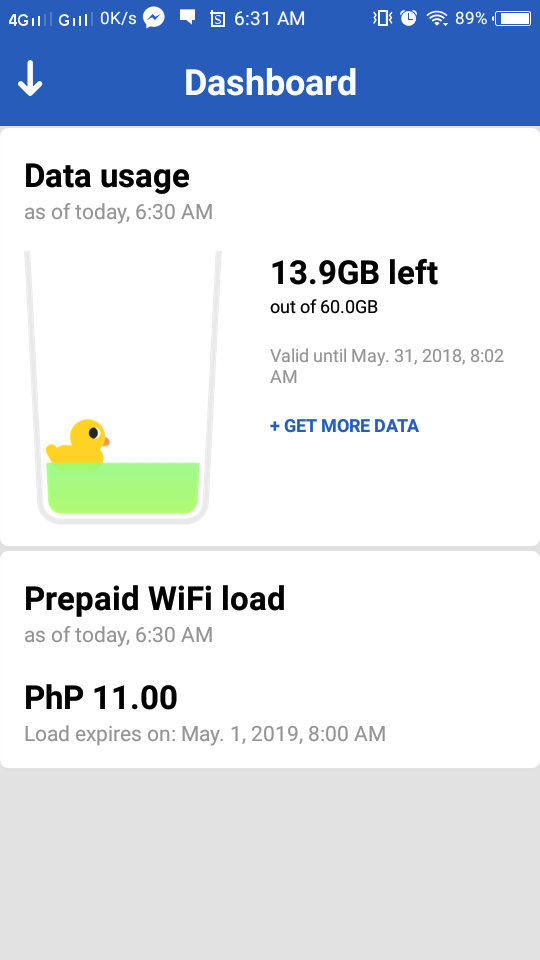 how to check data balance in globe at home prepaid wifi