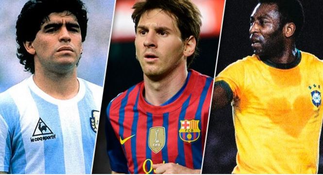 Who is the best footballer ever? Pele, Maradona, Messi or Ronaldo?