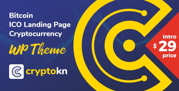 Cryptokn - ICO Landing Page & Cryptocurrency WordPress Theme.jpg