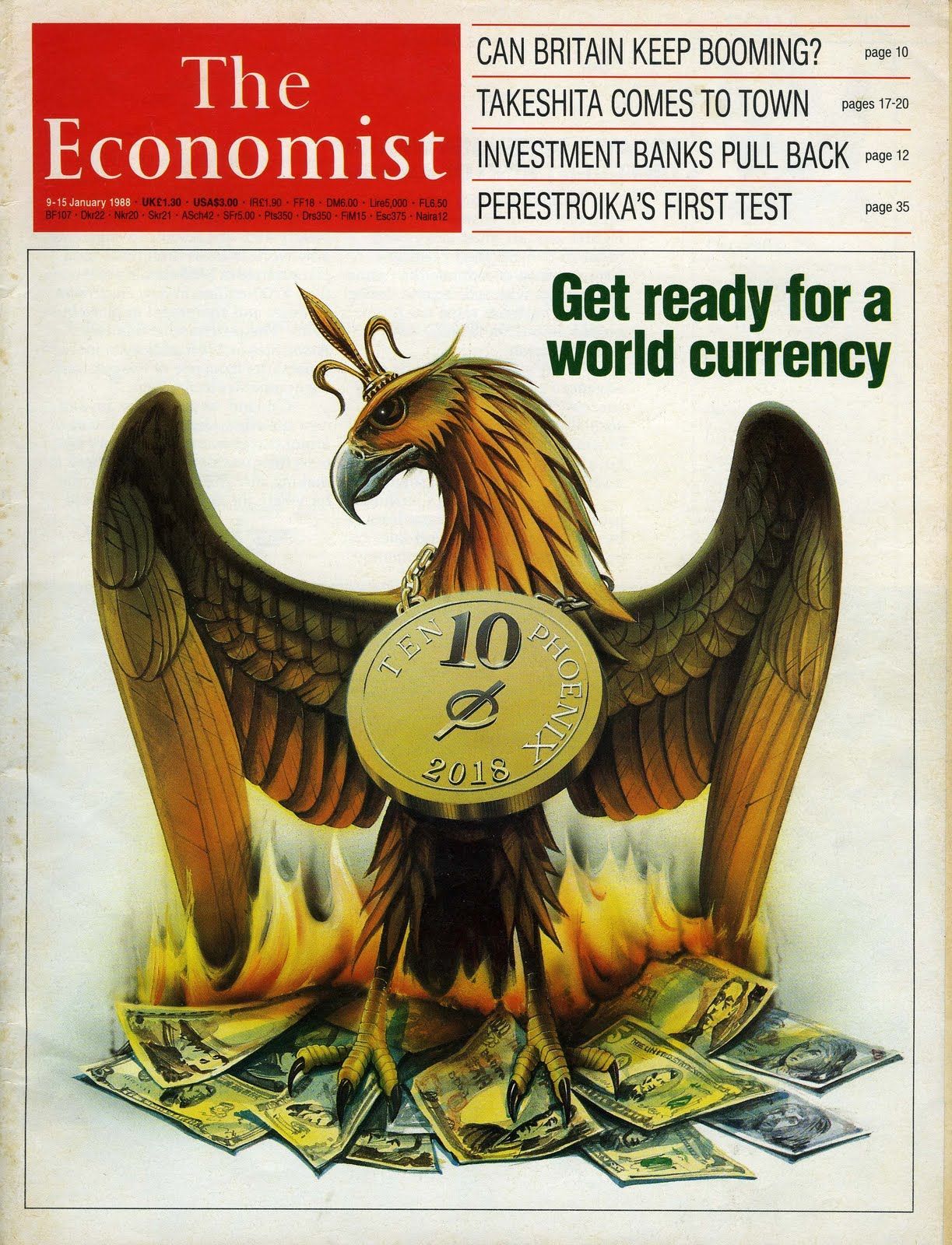 Portada The Economist 1988